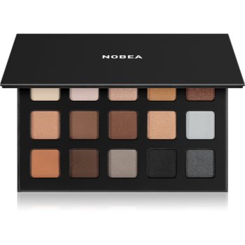 NOBEA Day-to-Day Naturally Nude Eyeshadow Palette paletă cu farduri de ochi - imagine 2